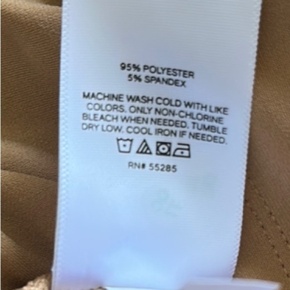 Express Tan Off-Shoulder Top - Picture 5 of 5